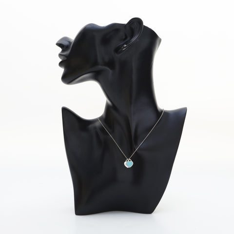 TIFFANY&Co. Return to Double Heart 925 Necklace Silver WS23243