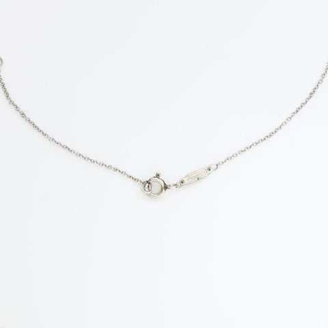 TIFFANY&Co. Return to Double Heart 925 Necklace Silver WS23243