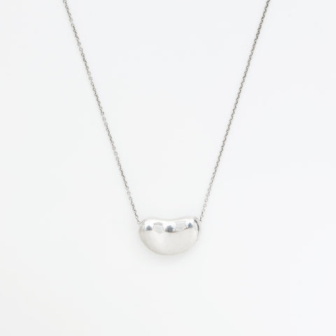 TIFFANY&Co. Beans 925 Necklace Silver WS23247