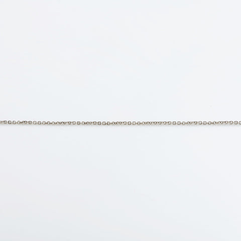 TIFFANY&Co. Kiss Bar Plate 925 Necklace Silver WS23248