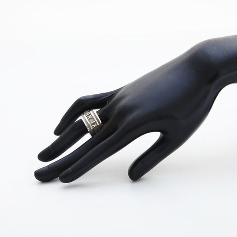 TIFFANY&Co. Atlas No. 18 925 Ring Silver WS23250