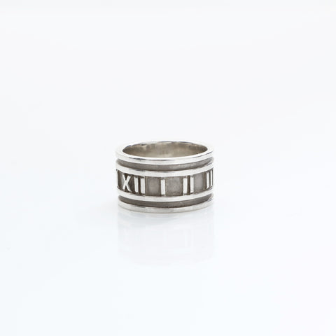 TIFFANY&Co. Atlas No. 18 925 Ring Silver WS23250