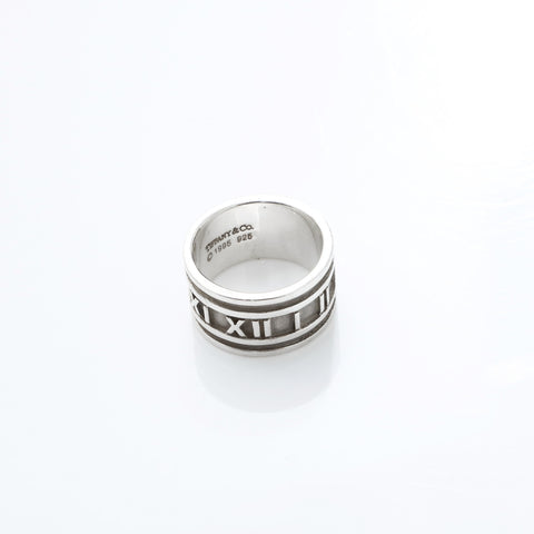 TIFFANY&Co. Atlas No. 18 925 Ring Silver WS23250