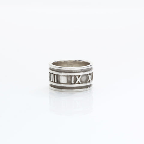 TIFFANY&Co. Atlas No. 18 925 Ring Silver WS23250