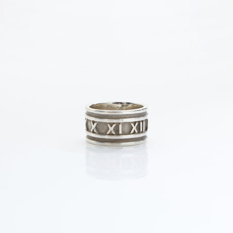 TIFFANY&Co. Atlas No. 18 925 Ring Silver WS23250