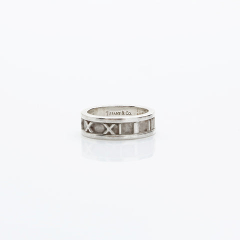 TIFFANY&Co. Atlas No. 9 925 Ring Silver WS23251
