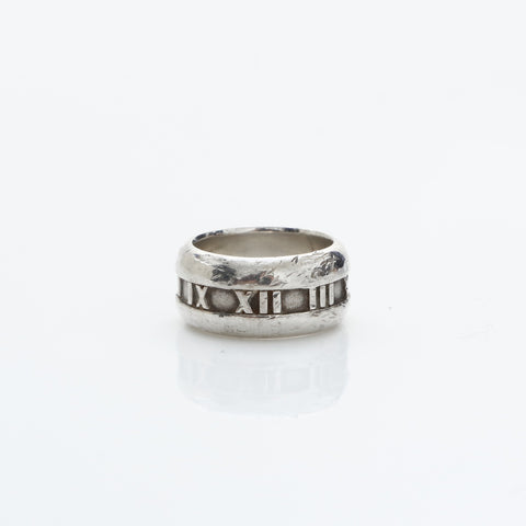 TIFFANY&Co. Atlas No. 8 925 Ring Silver WS23252