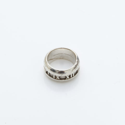 TIFFANY&Co. Atlas No. 8 925 Ring Silver WS23252