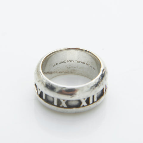 TIFFANY&Co. Atlas No. 8 925 Ring Silver WS23252
