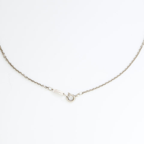 TIFFANY&Co. Combi 925 750 Cross Necklace Silver WS23253
