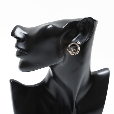 CHANEL B17S 2017 COCO Mark Rhinestone Pierce gold WS23256