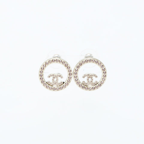 CHANEL B17S 2017 COCO Mark Rhinestone Pierce gold WS23256