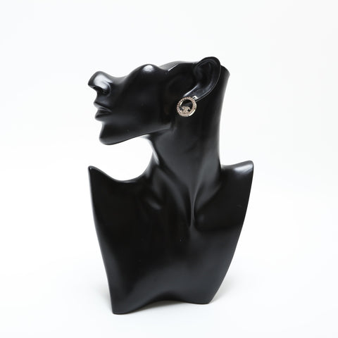 CHANEL B17S 2017 COCO Mark Rhinestone Pierce gold WS23256