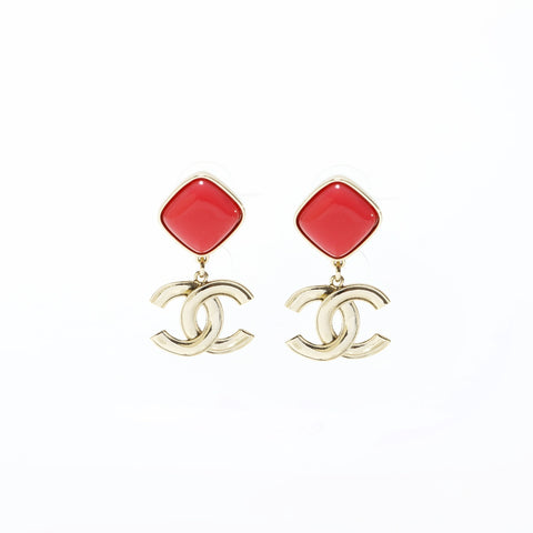 CHANEL A22S 2022 Drop COCO Mark Pierce gold WS23267