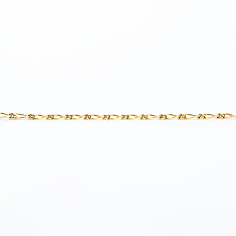 CHANEL 1980s Round COCO Mark Necklace gold WS23269