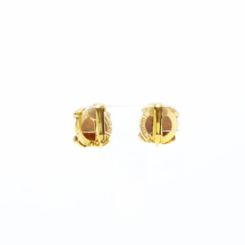 CHANEL 1971-1980 COCO Mark Earring gold WS23272