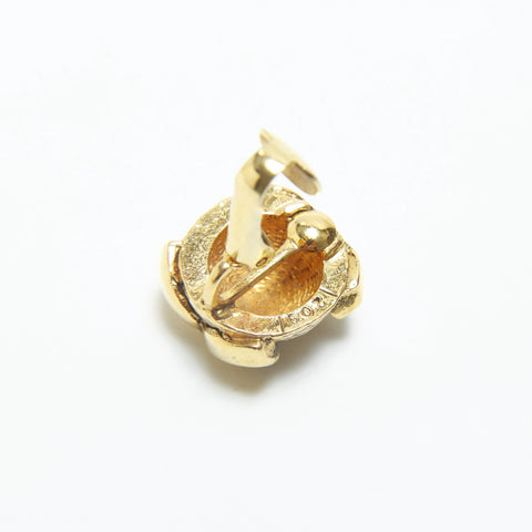 CHANEL 1971-1980 COCO Mark Earring gold WS23272