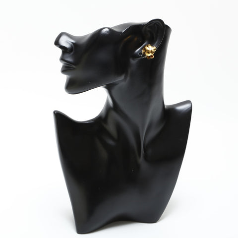 CHANEL 1971-1980 COCO Mark Earring gold WS23272