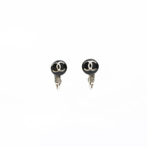 CHANEL 03C 2003 Mini COCO Mark Earring black WS23273