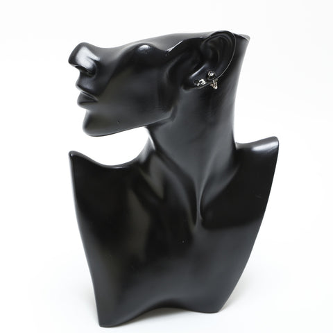 CHANEL 03C 2003 Mini COCO Mark Earring black WS23273