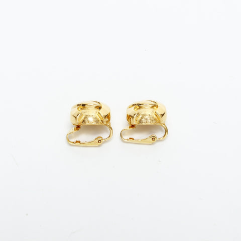 CHANEL 1971-1980 COCO Mark Earring gold WS23274