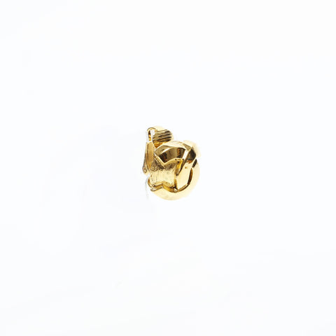 CHANEL 1971-1980 COCO Mark Earring gold WS23274