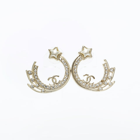 CHANEL B24C 2024 COCO Mark Moon Star Pierce gold WS23275