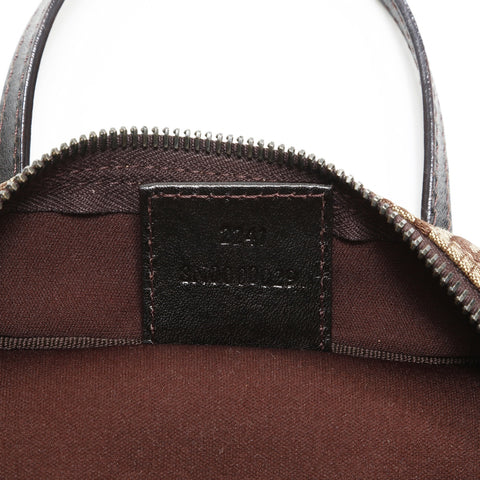 FENDI Zucchino Mini Canvas Handbag beige WS23294