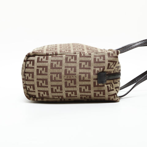 FENDI Zucchino Mini Canvas Handbag beige WS23294