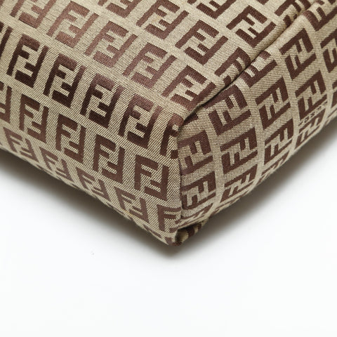 FENDI Zucchino Mini Canvas Handbag beige WS23294