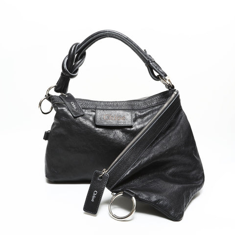 Chloe leather Shoulder Bag black WS23295