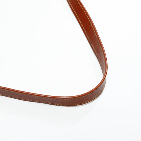 FENDI Pecan Boston PVC 2way Handbag Brown WS23298