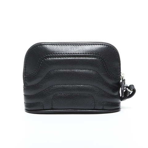 CELINE Leather Triomphe Pouch leather black WS23304