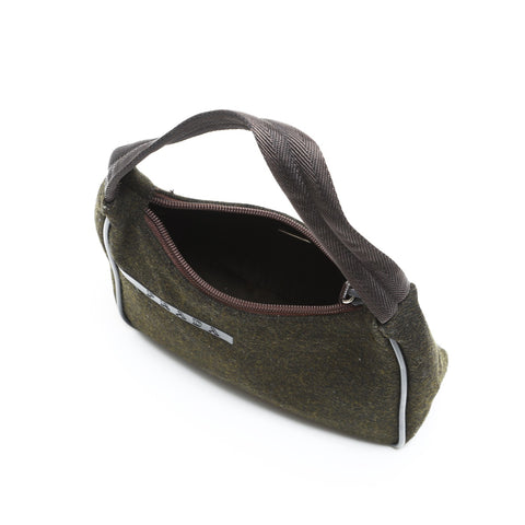 PRADA Wool Sport Line Hobo Bag Handbag green WS23313