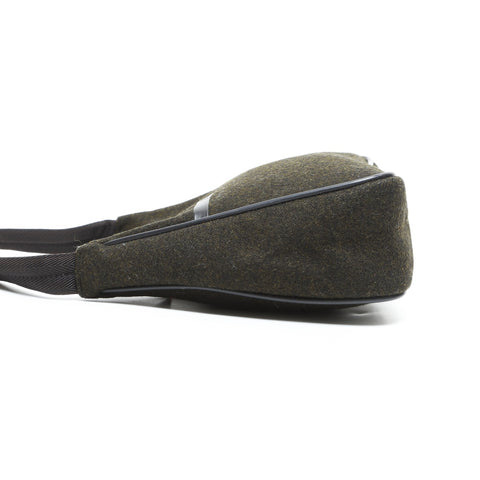 PRADA Wool Sport Line Hobo Bag Handbag green WS23313