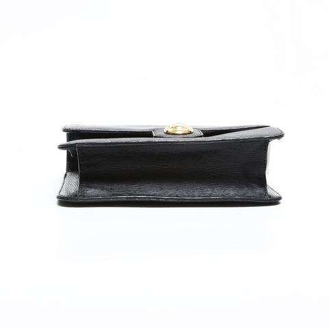 Chloe Leather Chain Shoulder Bag black WS23314