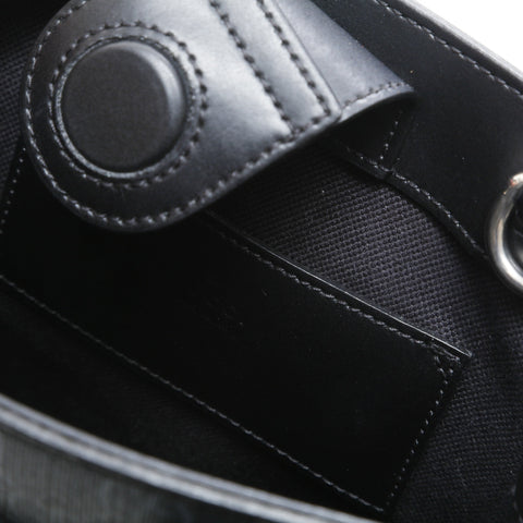 GUCCI GG Supreme Mini Tote 2way Shoulder Bag black WS23320