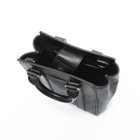 GUCCI GG Supreme Mini Tote 2way Shoulder Bag black WS23320