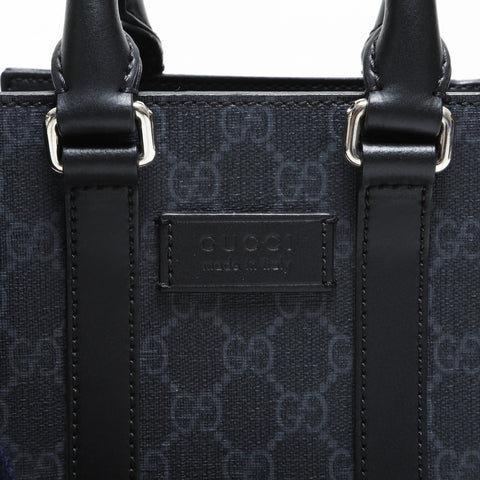 GUCCI GG Supreme Mini Tote 2way Shoulder Bag black WS23320