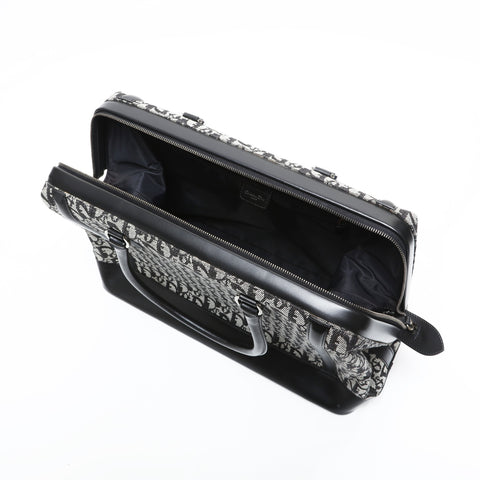 Christian Dior Canvas Trotter Handbag black WS23321