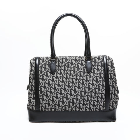 Christian Dior Canvas Trotter Handtasche schwarz WS23321
