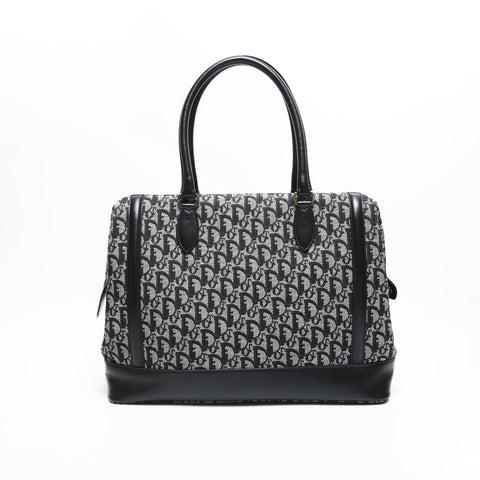 Christian Dior Canvas Trotter Handbag black WS23321