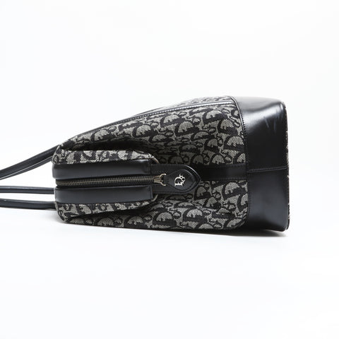Christian Dior Canvas Trotter Handbag black WS23321