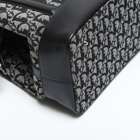 Christian Dior Canvas Trotter Handbag black WS23321