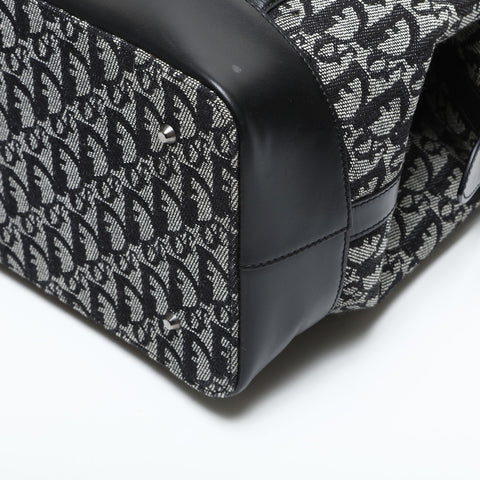 Christian Dior Canvas Trotter Handbag black WS23321