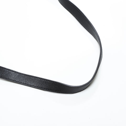 PRADA Leather 2way Handbag black WS23325