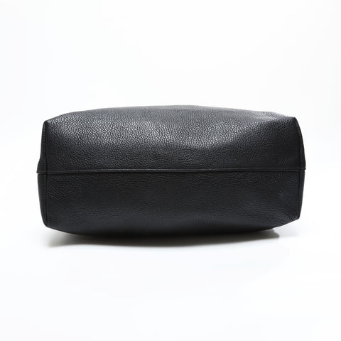 PRADA Leather 2way Handbag black WS23325