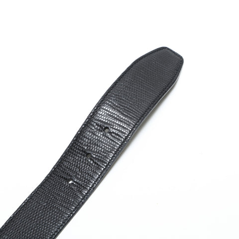 Salvatore Ferragamo leather belt black WS23328