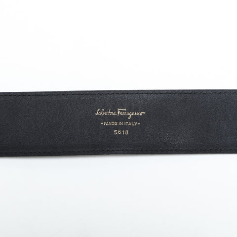 Salvatore Ferragamo leather belt black WS23328