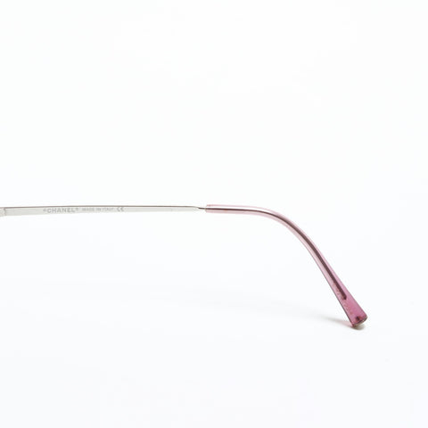 CHANEL Gradation Lens Rimless sunglasses pink WS23335